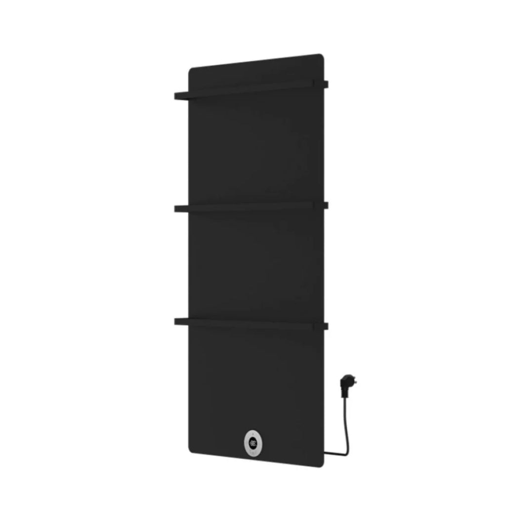 120x60 cm - E-panel elektrische radiator 750 Watt - Mat Zwart