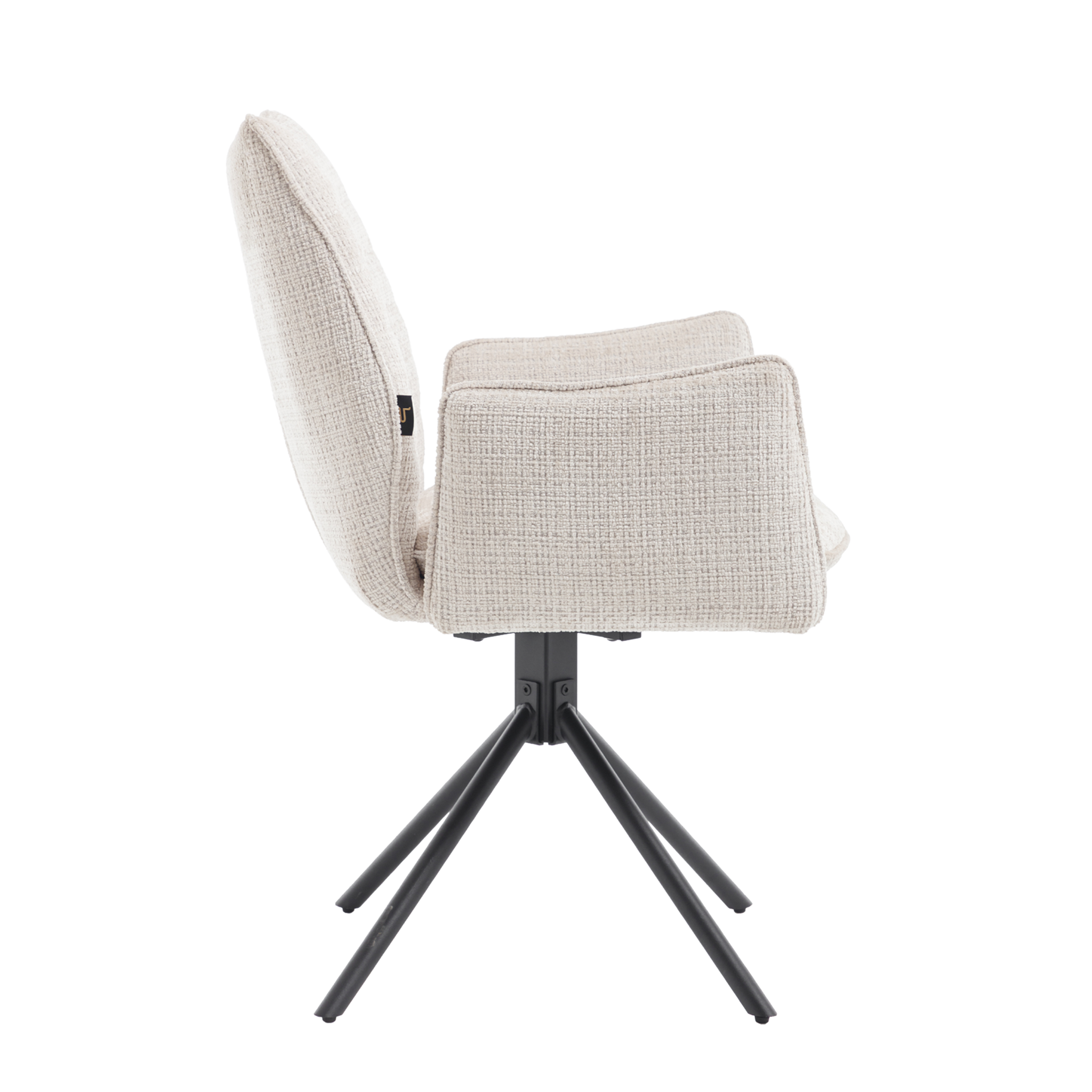 Eetkamerstoel Tim Cremona 02 Lichtbeige