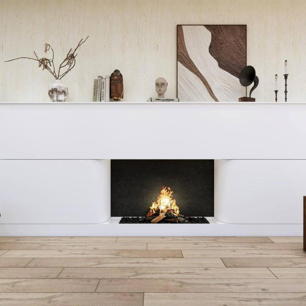 MUOZO - Italy Travertin 60x280 Flexibele Wandpanelen - Brandvertragend & Flexibel