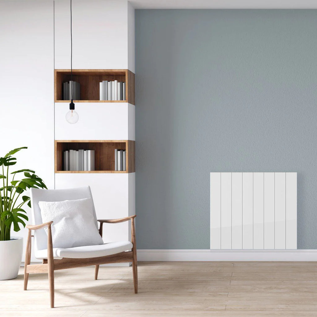 50x50,4 cm - Ambiente elektrische paneelradiator 1000 Watt - Wit (RAL 9016)