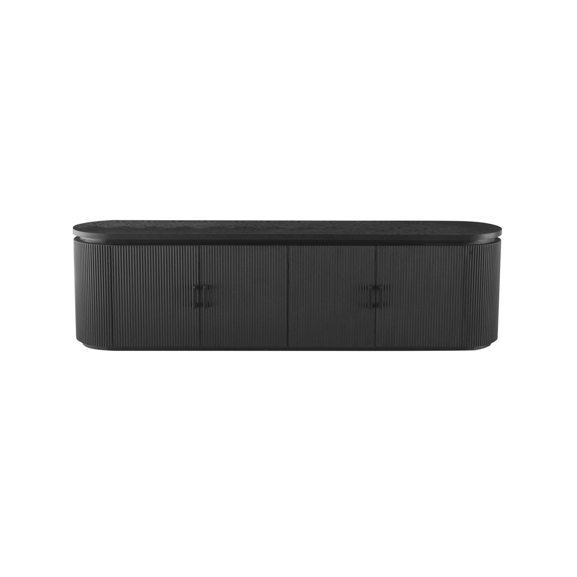 Tv-meubel Kimberly 200X40X55 zwart
