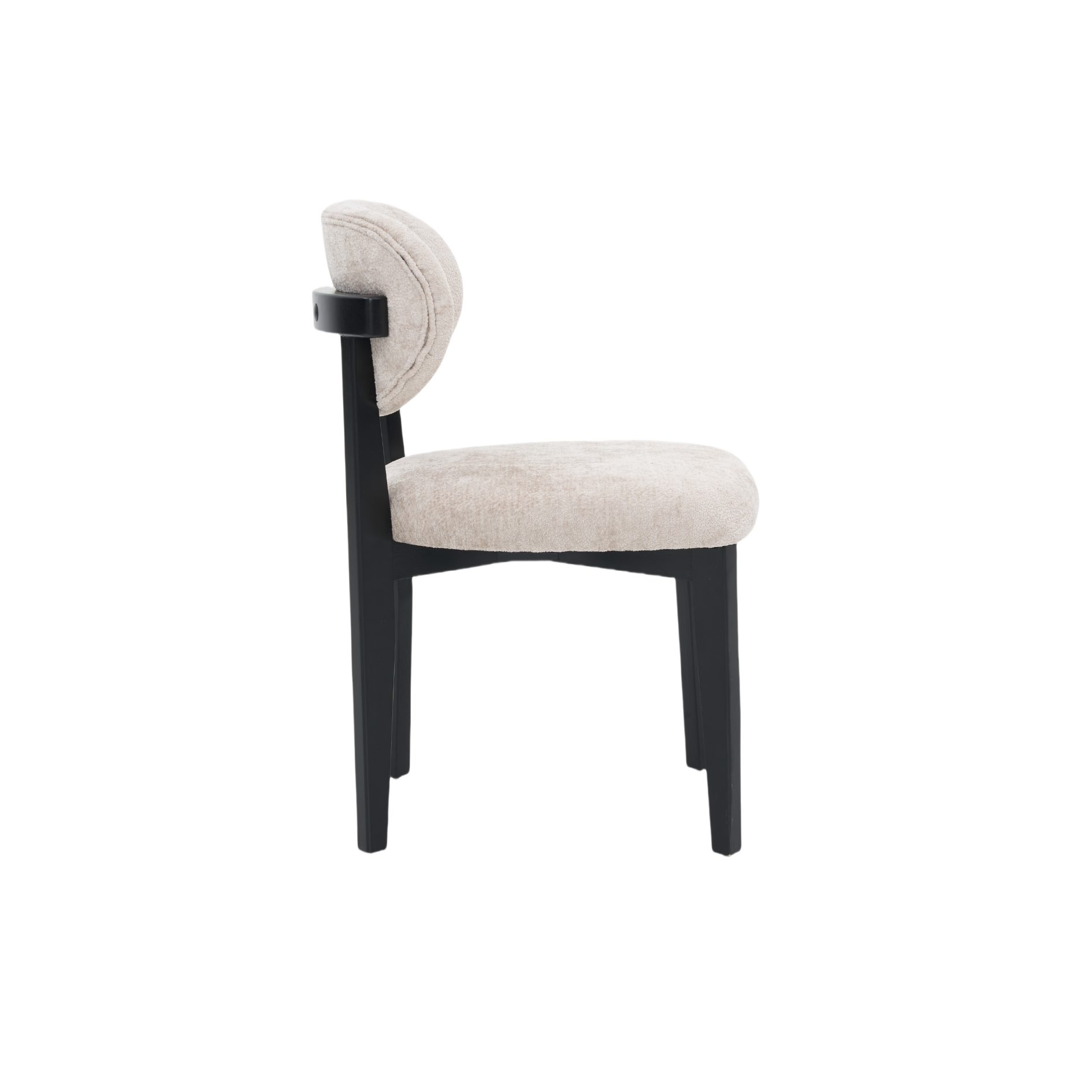 Eetkamerstoel Silla japandi taupe