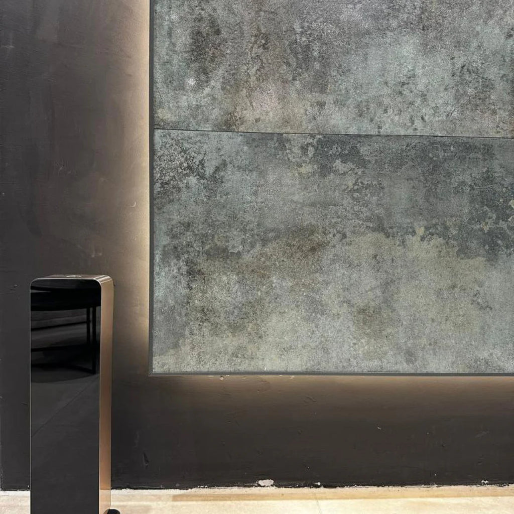 Mersense | Burano Diffuser Zwart / Goud - Dekking tot 900m3