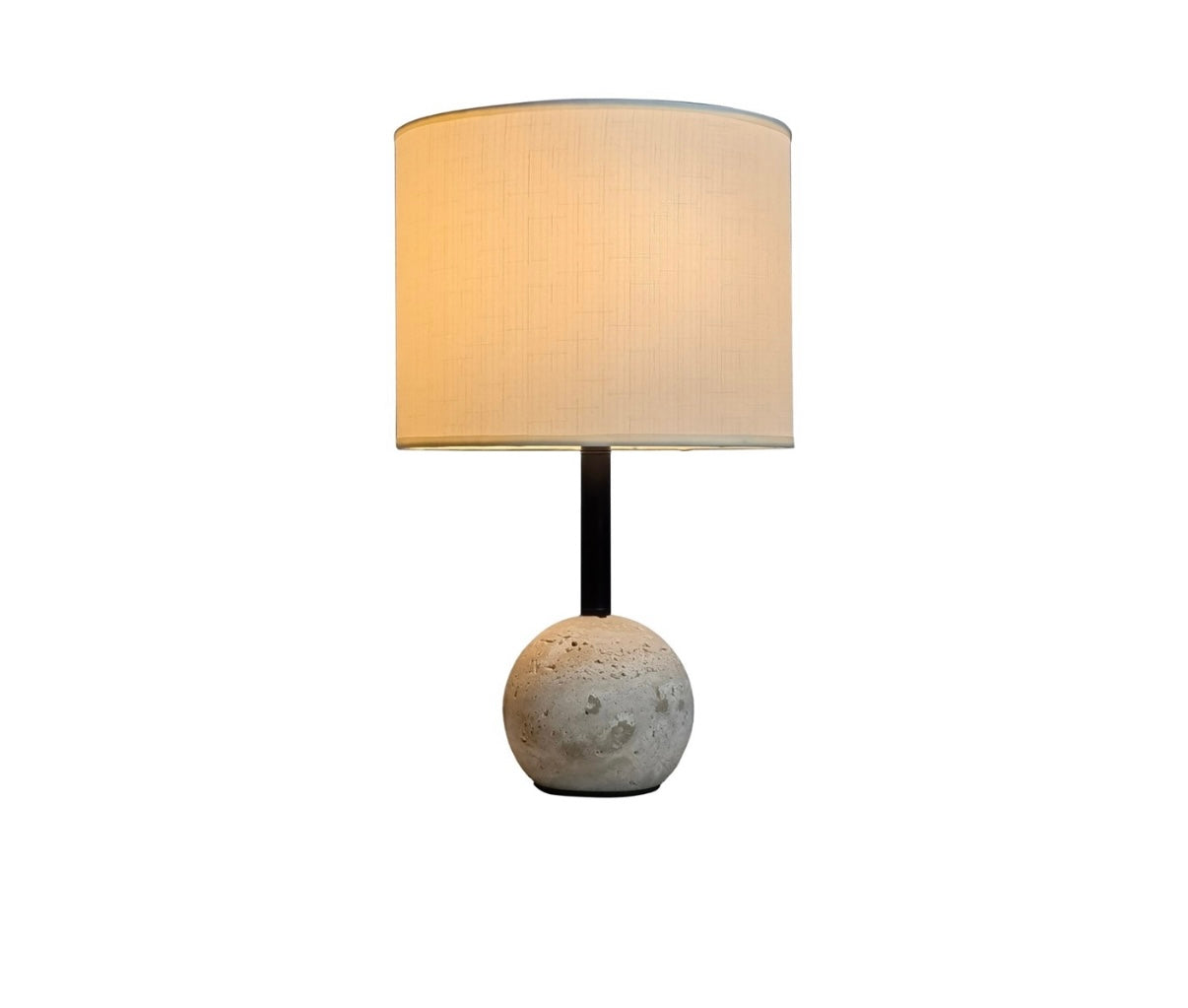TABLE LAMP TRAVERTINE GH-ART1025 42X25X12