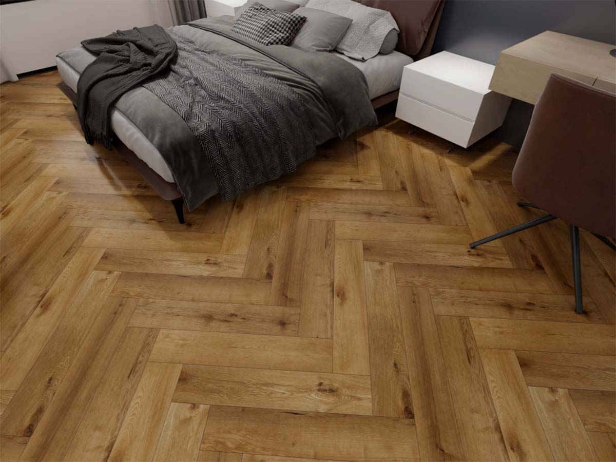 Gold Oak Visgraat Click PVC - GR-501-HB