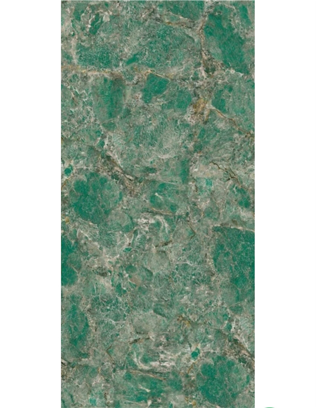 €55 Luxe PVC Wandpaneel Onyx Green – 120x280 cm – Hoogglans Marmerlook