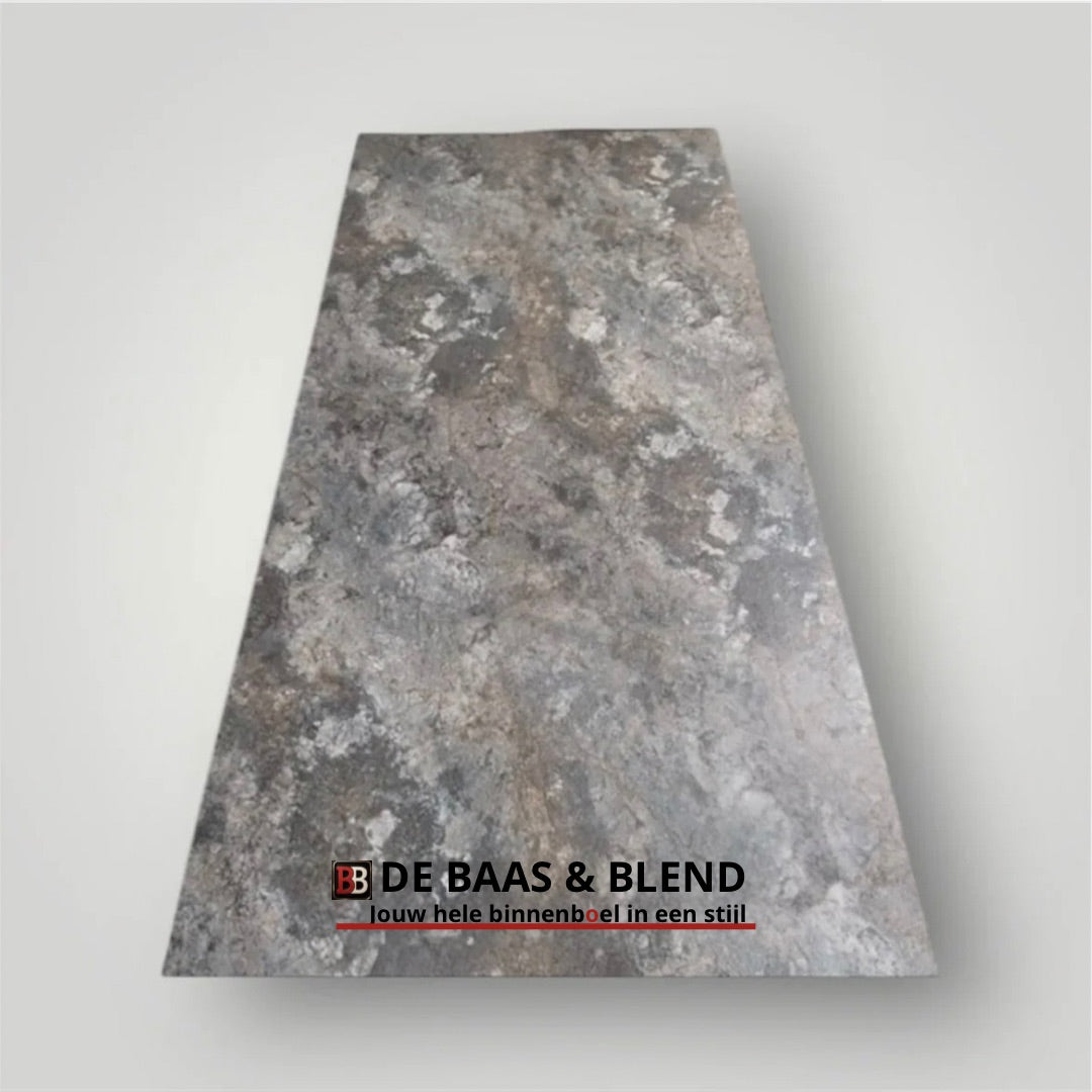 €92 PER PANEEL -280X120X0,3 CM – RUSTY DARK PVC WANDPANEEL MAT