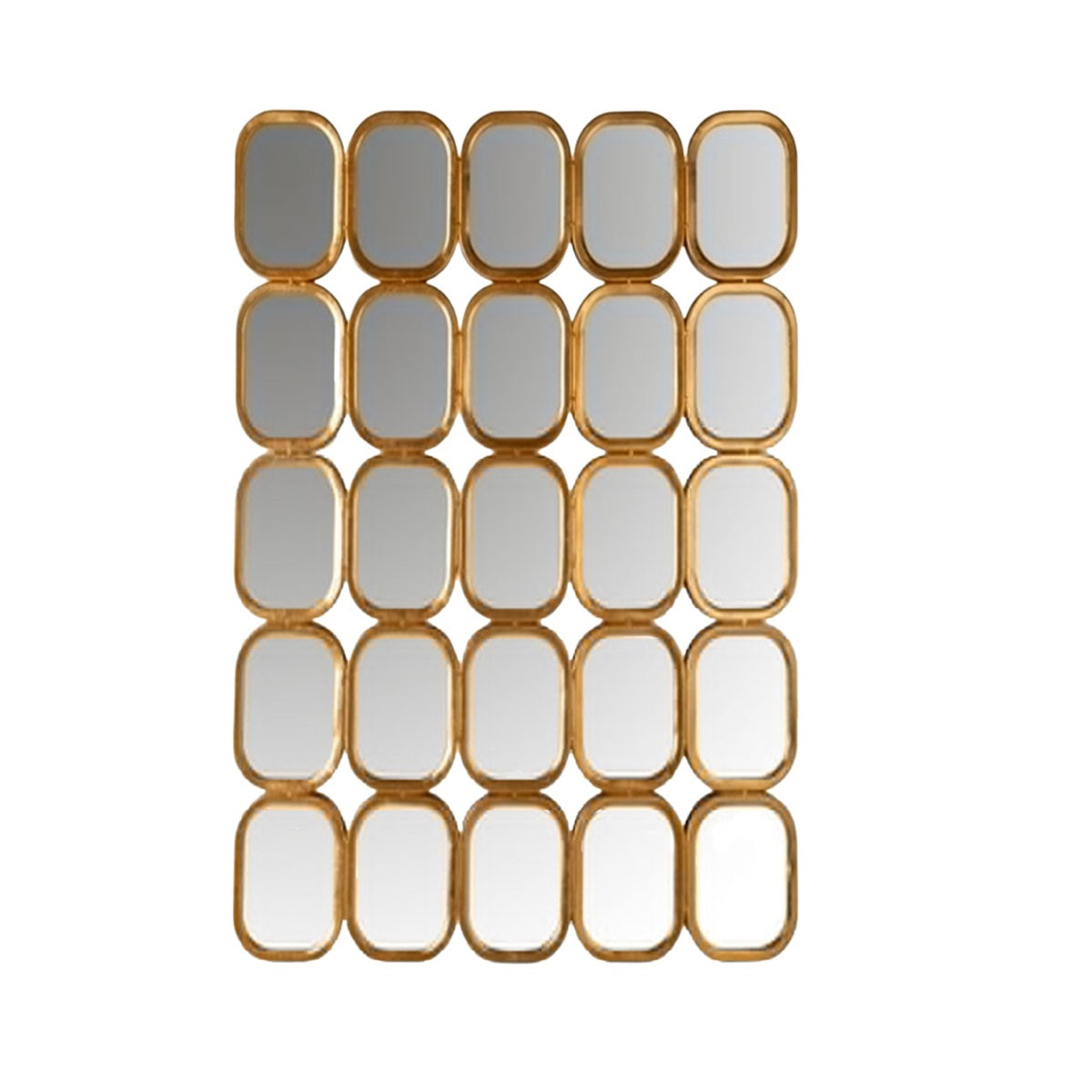 Eva Designspiegel – 140x105 cm – Goud
