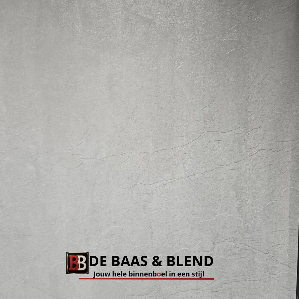 €65 PER PANEEL -120x280x0,3... 120X280X0,3 CM - PVC WANDPANEEL MAT BETON LICHT GRIJS