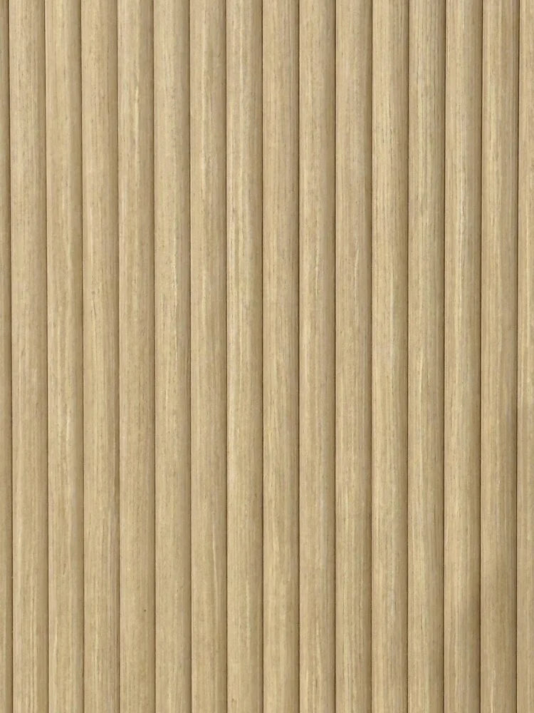 €67,- RONDE LATTEN - LICHT Eiken akoestische wand panelen lattenwand met Vilt